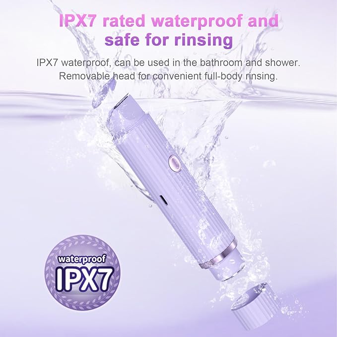 IPX7 rated waterproof and safe for rinsing